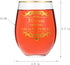 Engraved with 10 Years of Mrs Always Right Whiskey Glass